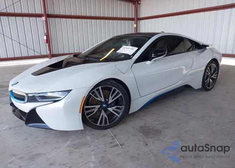 2014 BMW I8 z USA, uszkodzony, nr VIN WBY2Z2C56EVX64879